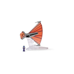 MICRO GALAXY SQUADRON LIGHT ARMOR CLASS ASAJJ VENTRESS'S GINIVEX STARFIGHTER - 3-Inch Vehicle with 1-Inch Asajj Ventress Micro Figure