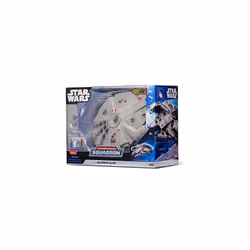 Star Wars MICRO GALAXY SQUADRON ASSAULT CLASS MILLENNIUM FALCON - 7-Inch Vehicle with 1-Inch Han Solo, Chewbacca, Princess Leia and Obi-Wan Kenobi - Additional view 5