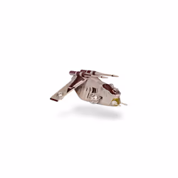 Micro Galaxy Squadron Low Altitude Assault Transport LAAT (LAAT) - 5-Inch Starfighter Class Vehicle with Two Micro Figure Accessories