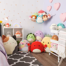 Squishmallows Hello Kitty with Red glasses 14-Inch Plush - Sanrio Ultrasoft Stuffed Animal Large Plush Toy Official Kellytoy Plush