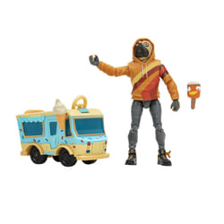 FORTNITE DOGGO (EMOTE Series) - 4-inch Articulated Figure with Lil' Tr