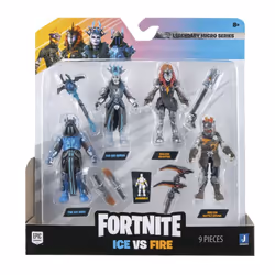 FORTNITE Micro Squad - Four 2.5-inch Articulated Figures with Harvesting Tools