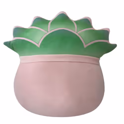 Squishmallows Original 14-Inch Afiyah Pink Pot Succulent - Large Ultra