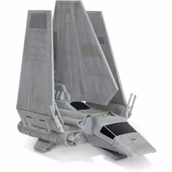 STAR WARS Micro Galaxy Squadron Imperial Shuttle - 7-Inch Starship Class Vehicle with Three 1-Inch Micro Figure Accessories