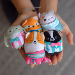 Squishmallows Squishville Series 6 - Assorted 2 Pack - Mini Plush & Ac