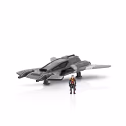 Star Wars Micro Galaxy Squadron SWJ0145 Pirate Snubfighter Official 7.5 cm Vehicle with Figure
