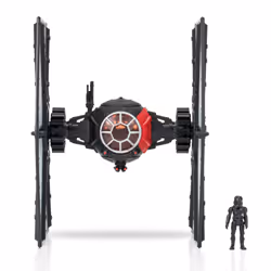 STAR WARS Micro Galaxy Squadron First Order Special Forces TIE Fighter - 5-Inch Vehicle with Removable Wings  Rotating Turret ...
