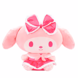 Hello Kitty My Melody 12 Pink Monochrome Plush