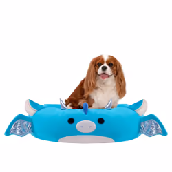 Squishmallows Original 24-Inch Tatiana The Dragon Pet Bed - Medium-Sized Ultrasoft Official Plush Pet Bed for Dogs and Cats