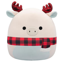 Squishmallows Original 16-Inch Matthew White Moose with Scarf - Official Jazwares Plush Large