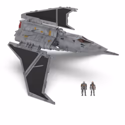 STAR WARS Micro Galaxy Squadron Havoc Marauder Rescue Mission - 7-Inch Vehicle with Battle Damage and Two 1-Inch Micro Figure ...