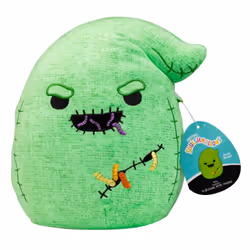 Squishmallows Original 8-Inch Oogie Boogie with Worms - Nightmare Before Christmas - Official Jazwares Disney Plush - Collect ...