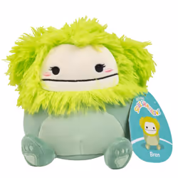 Squishmallows Original 5-Inch Bren The Bigfoot - Official Jazwares Plush - Collectible Soft & Squishy Mini Stuffed Animal Toy ...