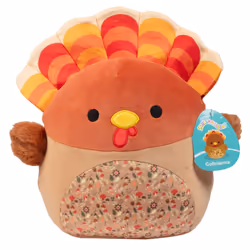 Squishmallows Original 10-Inch Gobrianna the Turkey - Official Jazwares Fall Thanksgiving Plush - Collectible Soft & Squishy ...