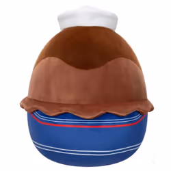 Squishmallows Stranger Things: Chocolate Pudding 10" Plush Soft Toy SQSR00049