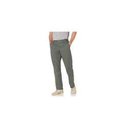 Amazon Essentials Men's Classic-Fit Wrinkle-Resistant Flat-Front Chino Trouser (Available in Big and Tall), Dark Olive, 38W / 28L