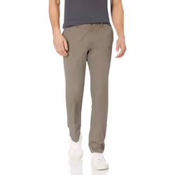 Amazon Essentials Mens Slim-Fit Wrinkle-Resistant Flat-Front chino Pant  Taupe  29W x 28L