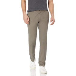 Amazon Essentials Mens Slim-Fit Wrinkle-Resistant Flat-Front chino Pant  Taupe  29W x 28L