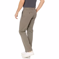Amazon Essentials Mens SlimFit WrinkleResistant FlatFront Chino Pant  Taupe  38W x 32L