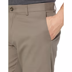 Amazon Essentials Mens SlimFit WrinkleResistant FlatFront Chino Pant  Taupe  38W x 32L