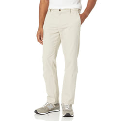 Amazon Essentials Mens Slim-Fit Wrinkle-Resistant Flat-Front chino Pant  Stone  31W x 29L