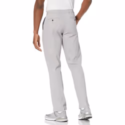 Amazon Essentials Men's Relaxed-Fit Casual Stretch Khaki Pant  Light Grey  42W x 32L