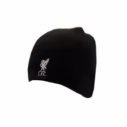 Liverpool Beanie Knitted Hat - Black