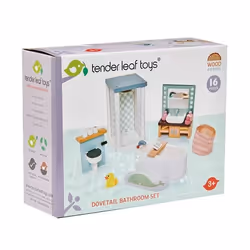 Tender Leaf Toys Dovetail Bathroom Set Doll bathroom