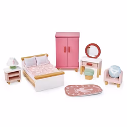 Tender Leaf Toys Dovetail Bedroom Set, Doll bathroom, 3 yr(s)
