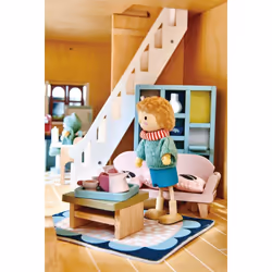 Tender Leaf Toys Dovetail Sitting Room Set Doll furniture set