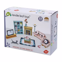 Tender Leaf Toys Dovetail Sitting Room Set Doll furniture set - Additional view 4