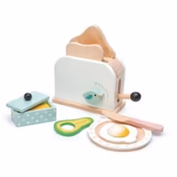 Tender Leaf Toys Breakfast toaster set, Kitchen & food, 3 yr(s)