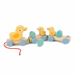 Tender Leaf Toys Pull Along Ducks, 18 month(s), Multicolour