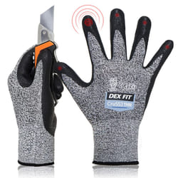 DEX FIT Level 5 Precision Cut Resistant Gloves Cru553 Thin  Firm Grip