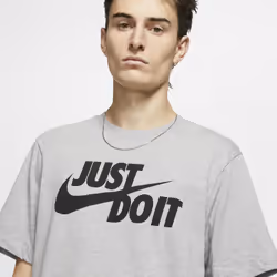 Nike Sportswear JDI T-shirt Crew neckline Short sleeve Cotton