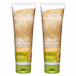 Garnier Hair Color Nutrisse Color Reviver Golden Blonde for Color Treated Hair to Nourish & Adds Gold Tones 8.4 Fl Oz 2 Co ...