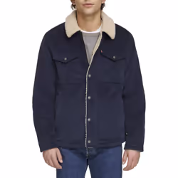 Levi's Men's Corduroy Sherpa Lined Trucker Jacket (Regular & Big & Tal