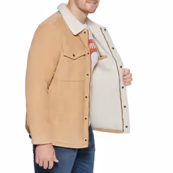 Levi's Men's Sherpa Lined Trucker Jacket (Regular & Big & Tall Sizes)
