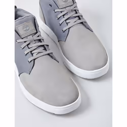 Timberland Men's Davis Square Chukka Shoe  Medium Grey Nubuck  9.5