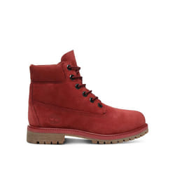 Timblerland 6 In Premium WP A1VCK Burgandy Girls UK 3-6.5 - UK 3-EU 35.5-US 3.5Y