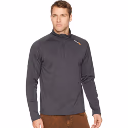 Timberland PRO Men's Understory 1/4-Zip Fleece Top Dark Charcoal Heat