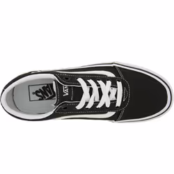 Vans Womens Ward Platform Chunky Canvas Trainers Sneakers Shoes - 6 UK, Black/White