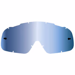 FOX Airspace / Main MX20 Chrome Lexan Mirrored Replacement Lens, blue