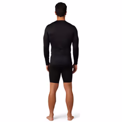 FOX Tecbase LS Baselayer Functional Shirt, black, Size S for Men