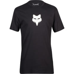 FOX Head Premium T-Shirt, black-white, Size S for Men