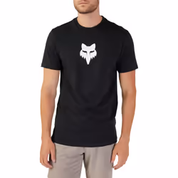 FOX Head Premium T-Shirt, black-white, Size S for Men