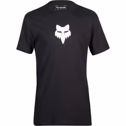 FOX Head Premium T-Shirt, black-white, Size L for Men