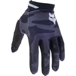 FOX 180 Bnkr Motocross Gloves, black-grey, Size M for Men