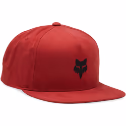 FOX Head Snapback Cap, red for Men