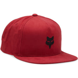 FOX Head Snapback Cap, red for Men